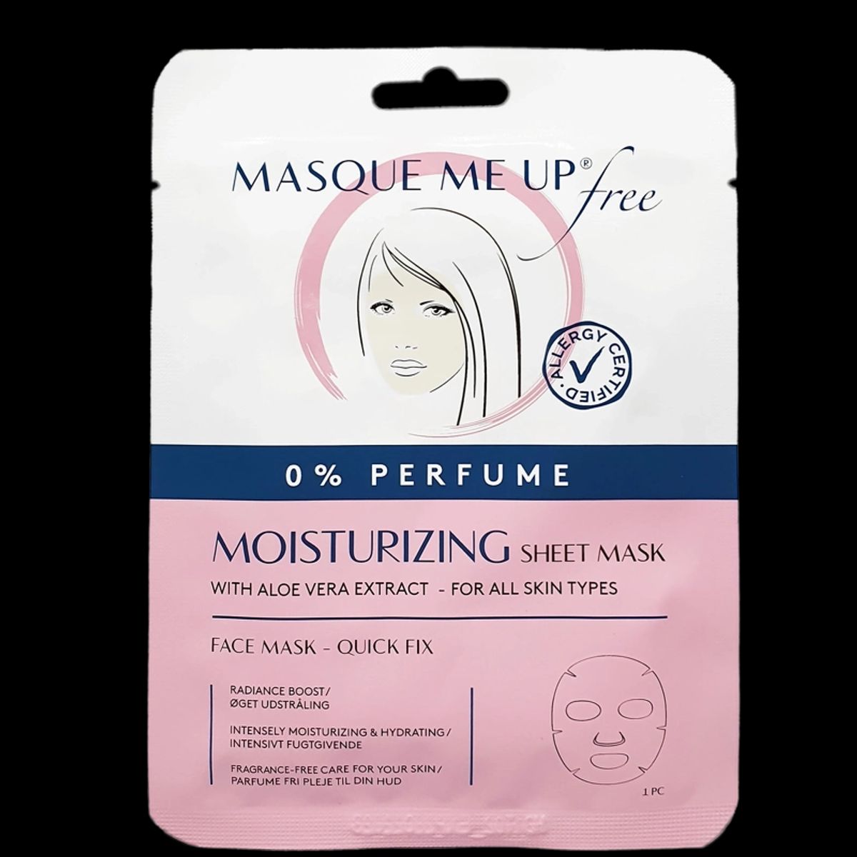 Masque Me Up Free Moisturizing Sheet Mask 1 Piece