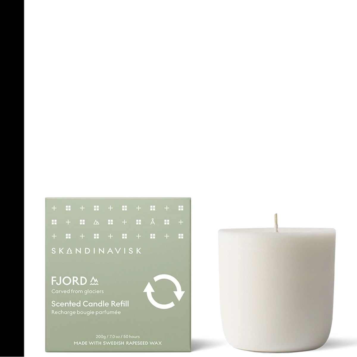 SKANDINAVISK FJORD Refill Scented Candle 200 gr.