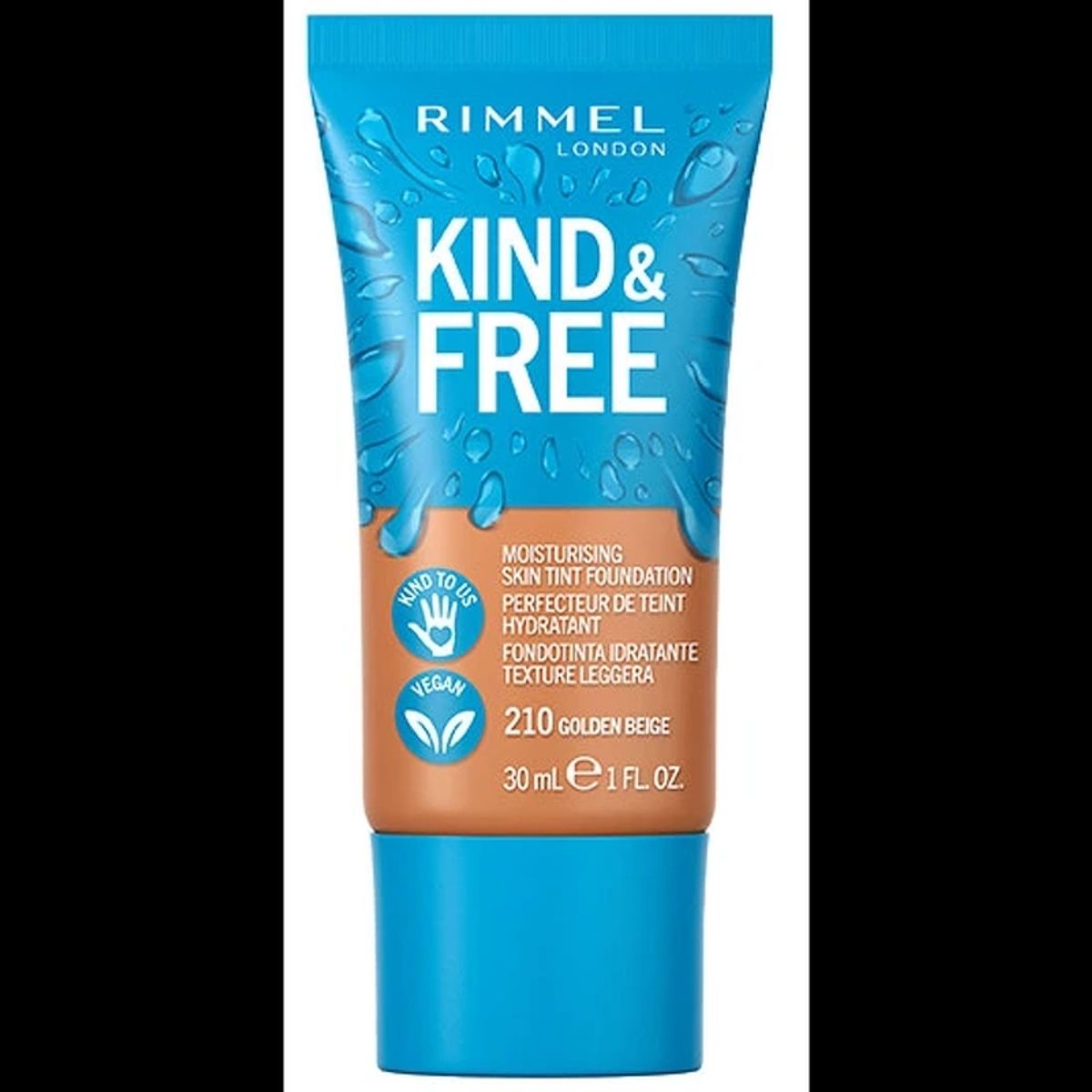 RIMMEL Kind & Free skin Tint 30 ml - 210 Golden beige