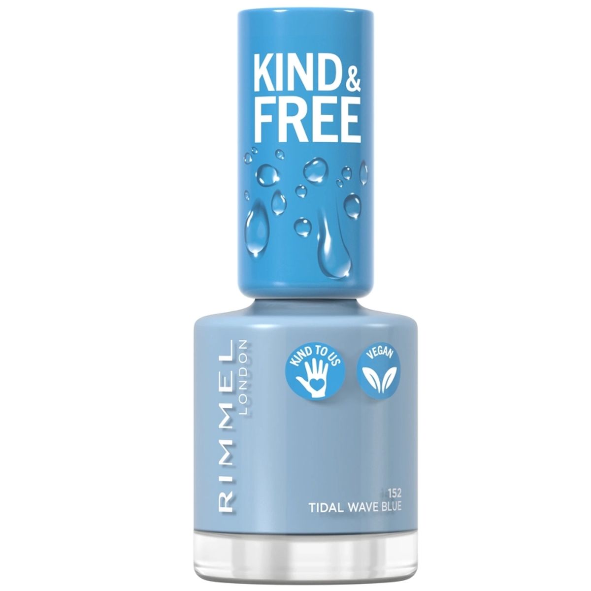 RIMMEL Kind & Free Clean Nail 8 ml - 152 Tidal Wave Blue