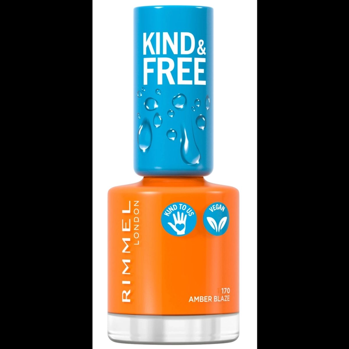 RIMMEL Kind & Free Clean Nail 8 ml - 170 Amber blaze