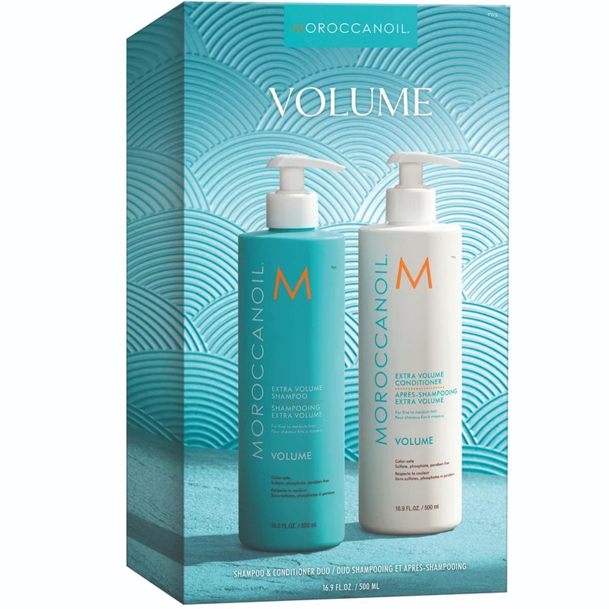 Moroccanoil Duo Box Extra Volume Shampoo + Conditioner 500 ml (Limited Edition)