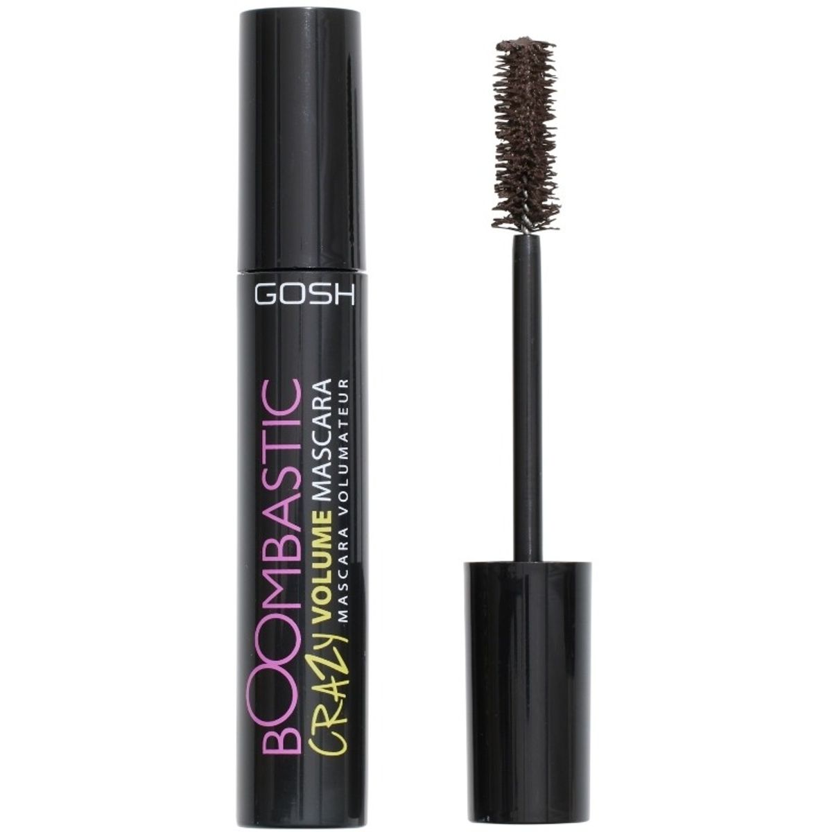 GOSH Boombastic Crazy Mascara 13 ml - 005 Chocolate Brown