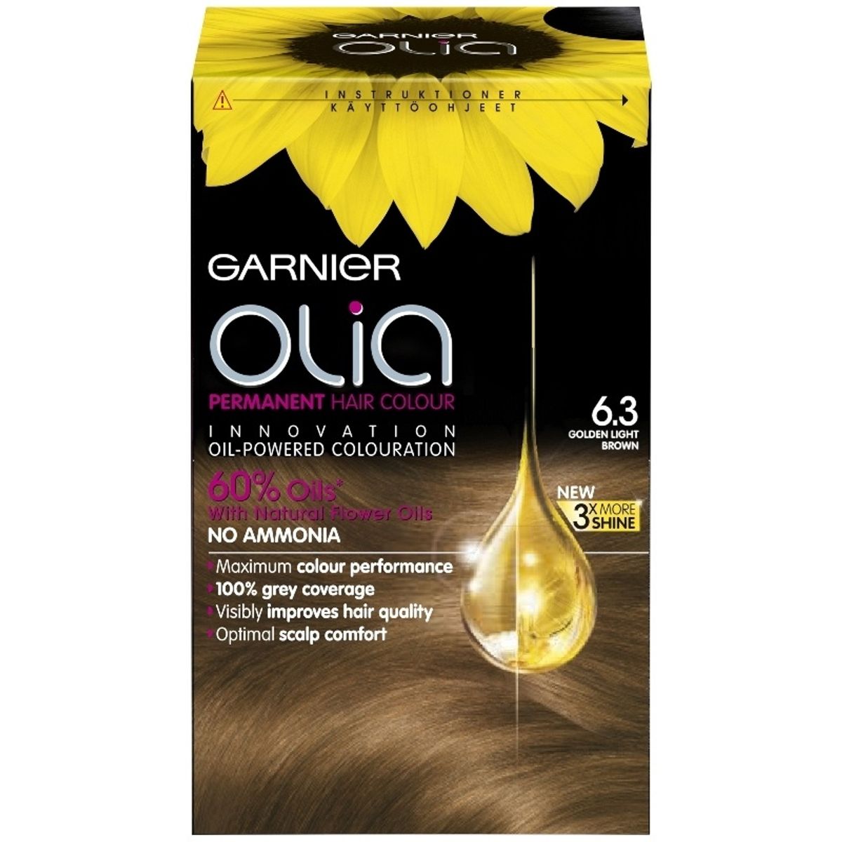 Garnier Olia 6.3 Golden Light Brown