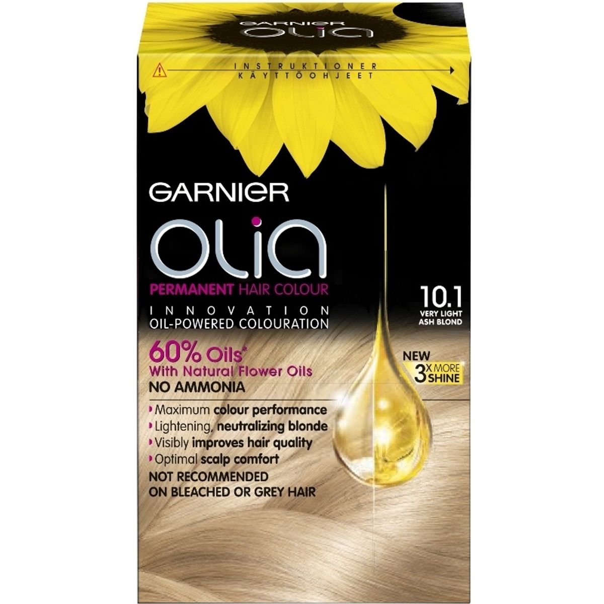 Garnier Olia 10.1 Very Light Ash Blonde