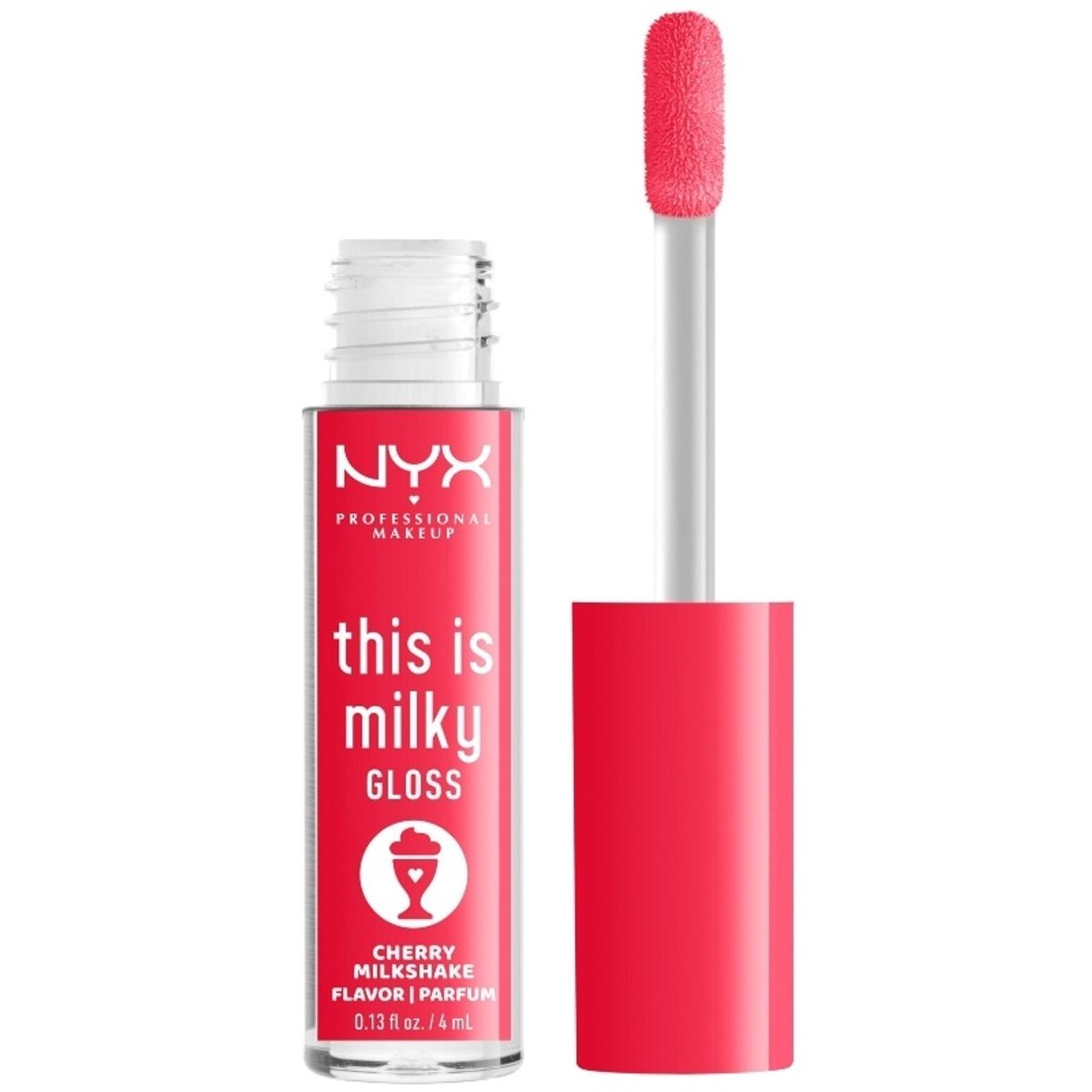 NYX Prof. Makeup This Is Milky Gloss 4 ml - 13 Cherry Milkshake