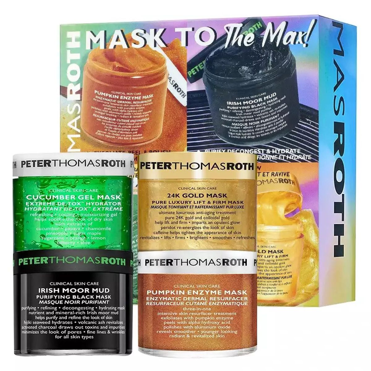 Peter Thomas Roth Mask To The Max 4-pcs