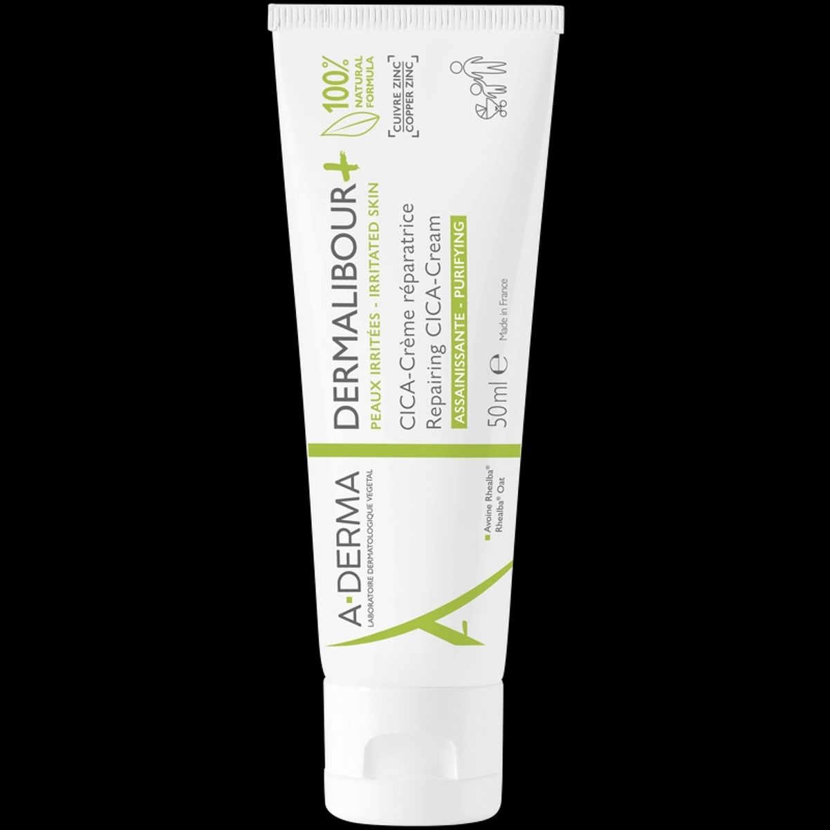 A-DERMA Dermalibour+ Repairing Cica-Cream 50 ml