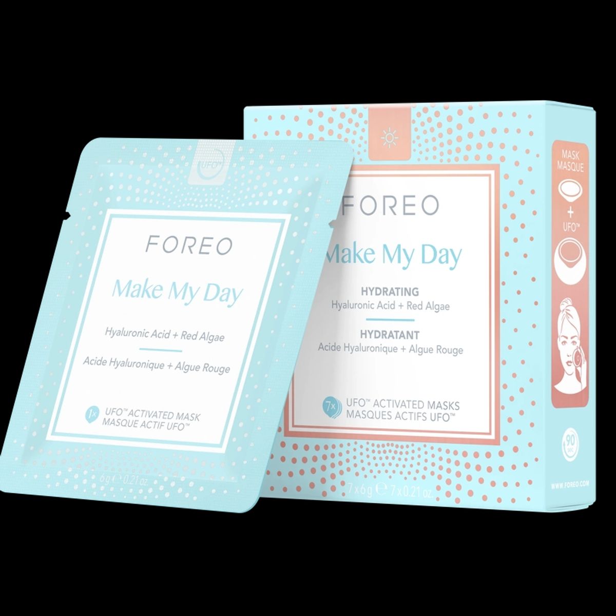 FOREO Make My Day UFOâ¢-mask 7 Pieces