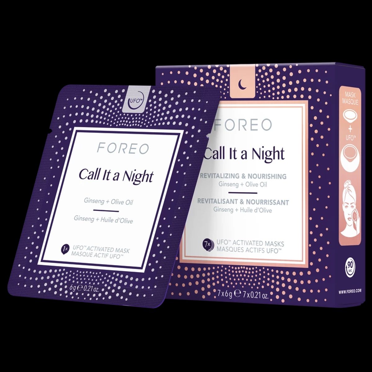 FOREO Call It a Night UFOâ¢-mask 7 Pieces