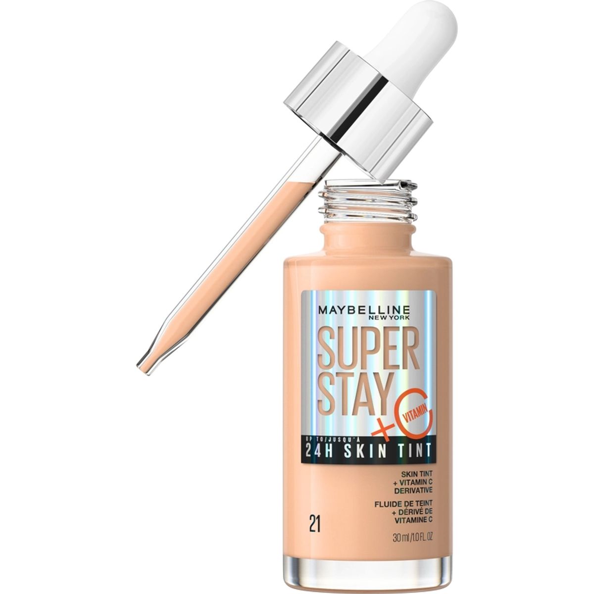 Maybelline New York Superstay 24H Skin Tint Foundation 30 ml - 21