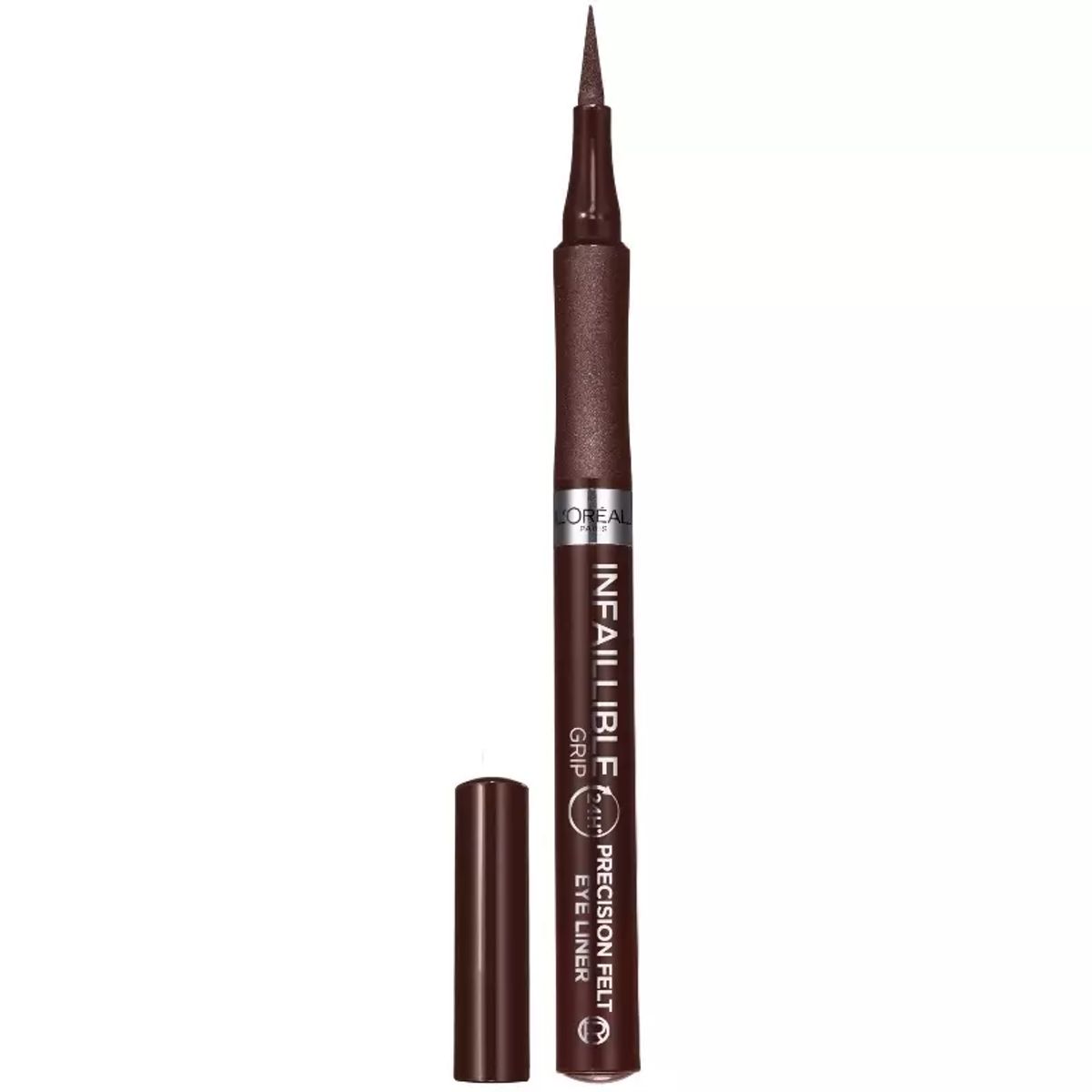 L'Oreal Paris Cosmetics Infaillible Grip 24H Precision Felt Eyeliner - 02 Brown