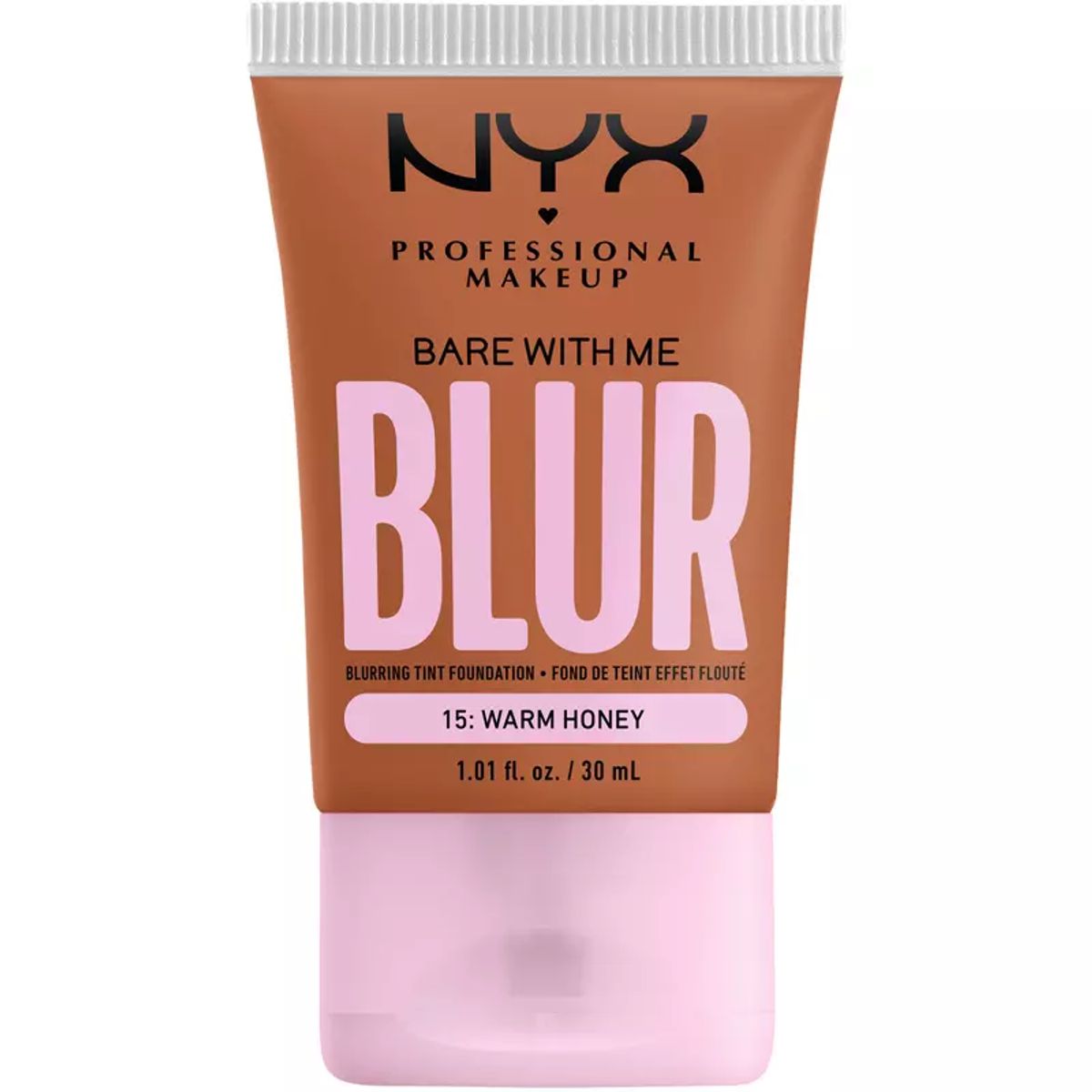 NYX Prof. Makeup Bare With Me Blur Tint Foundation 30 ml - 15 Warm Honey