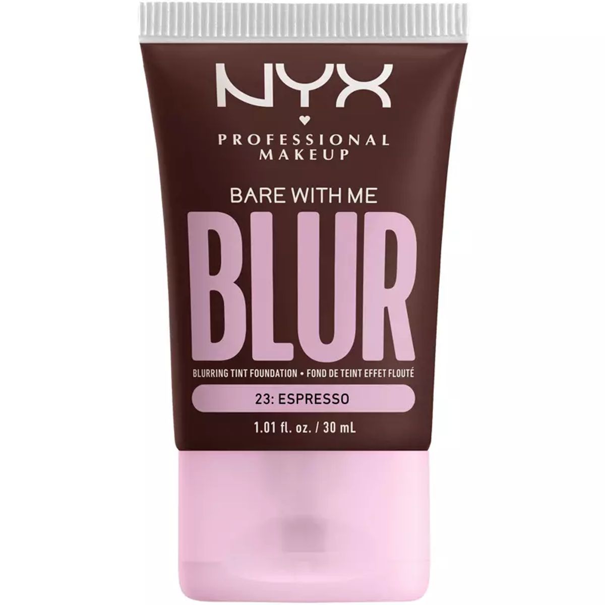 NYX Prof. Makeup Bare With Me Blur Tint Foundation 30 ml - 23 Espresso