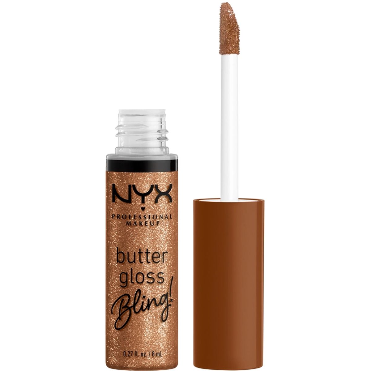 NYX Prof. Makeup Butter Gloss Bling 8 ml - 04 Pay Me In Gold