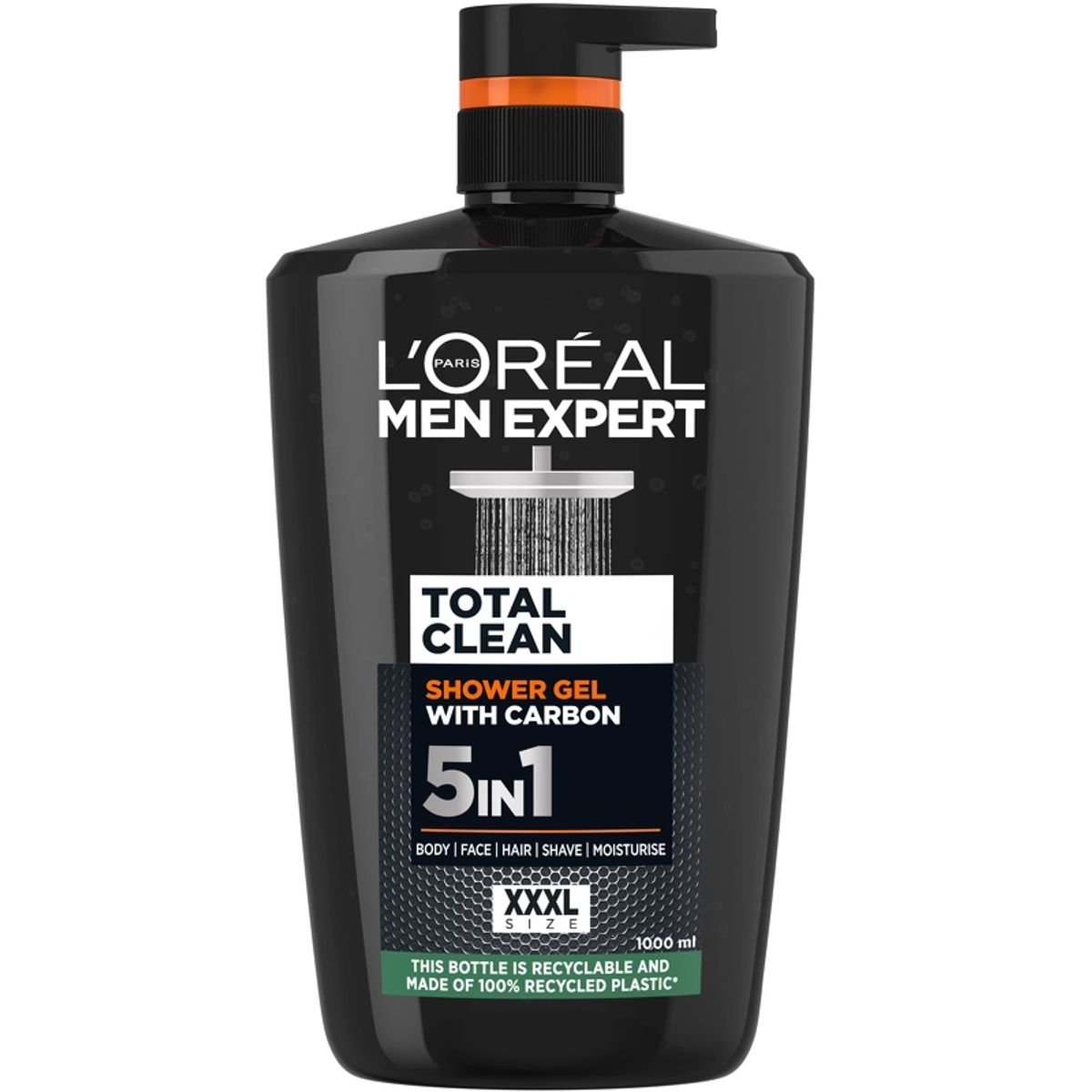 L'Oreal Paris Men Expert Pure Carbon Shower Gel 1000 ml