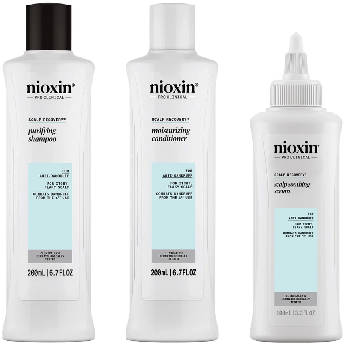 Nioxin Scalp Recovery Kit 500 ml - Anti-Dandruff