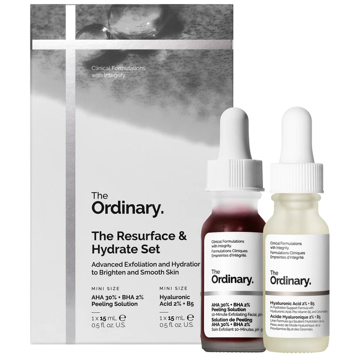 The Ordinary The Resurface & Hydrate Duo Gift Set (Limited Edition)