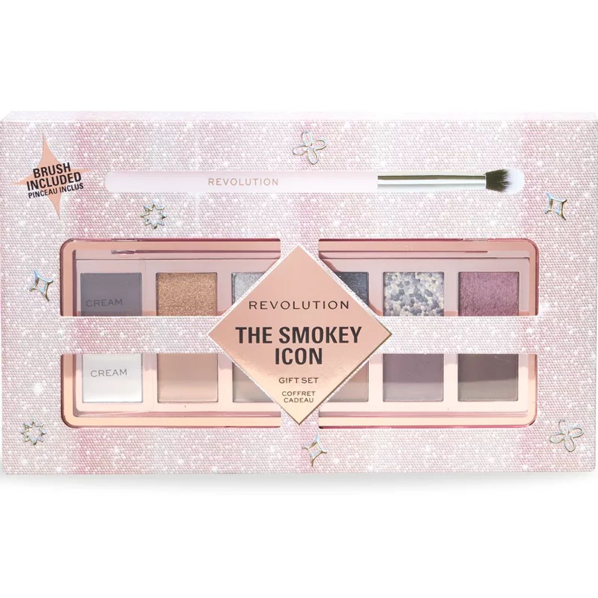 Makeup Revolution The Smokey Icon Palette Gift Set (Limited Edition)