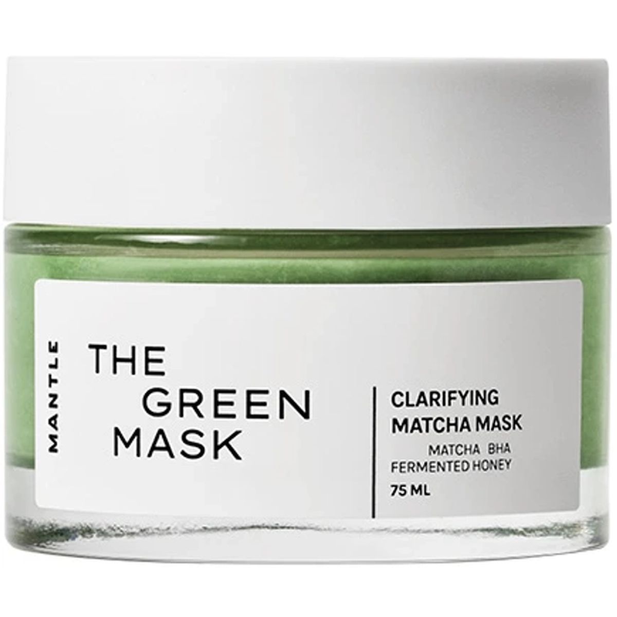 MANTLE The Green Mask Clarifying CBD + Matcha Mask 75 ml