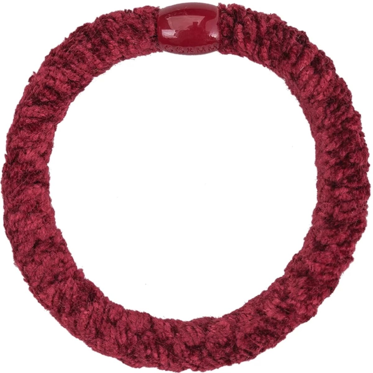 By Stær BRAIDED Hairtie - Velour Red