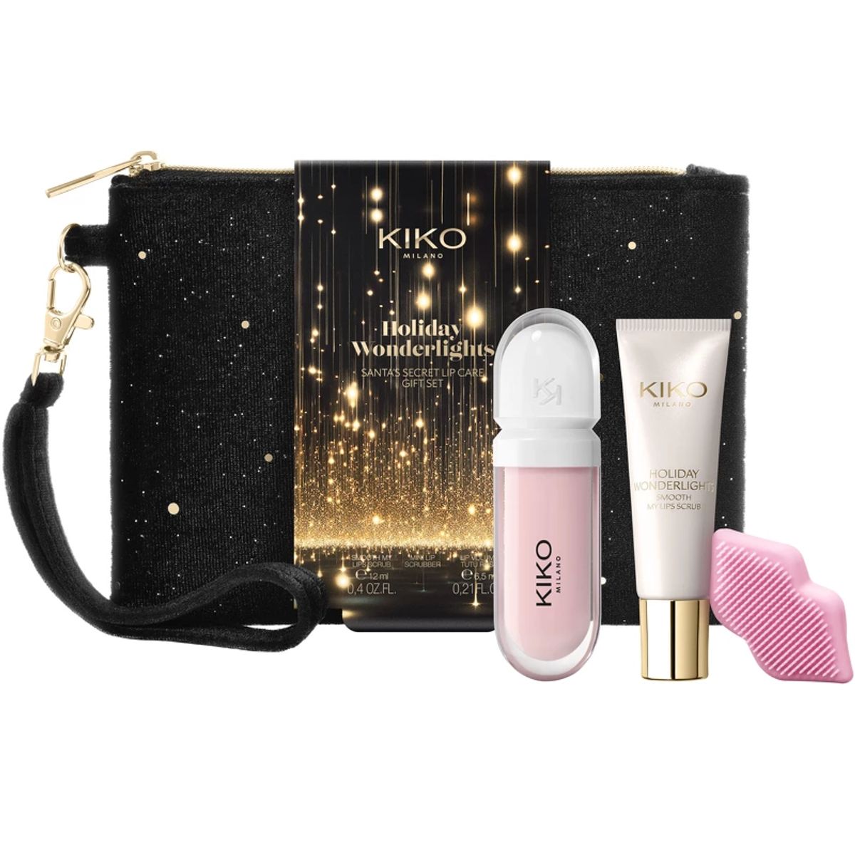 KIKO Milano Holiday Wonderlights Santaâs Secret Lip Care Gift Set