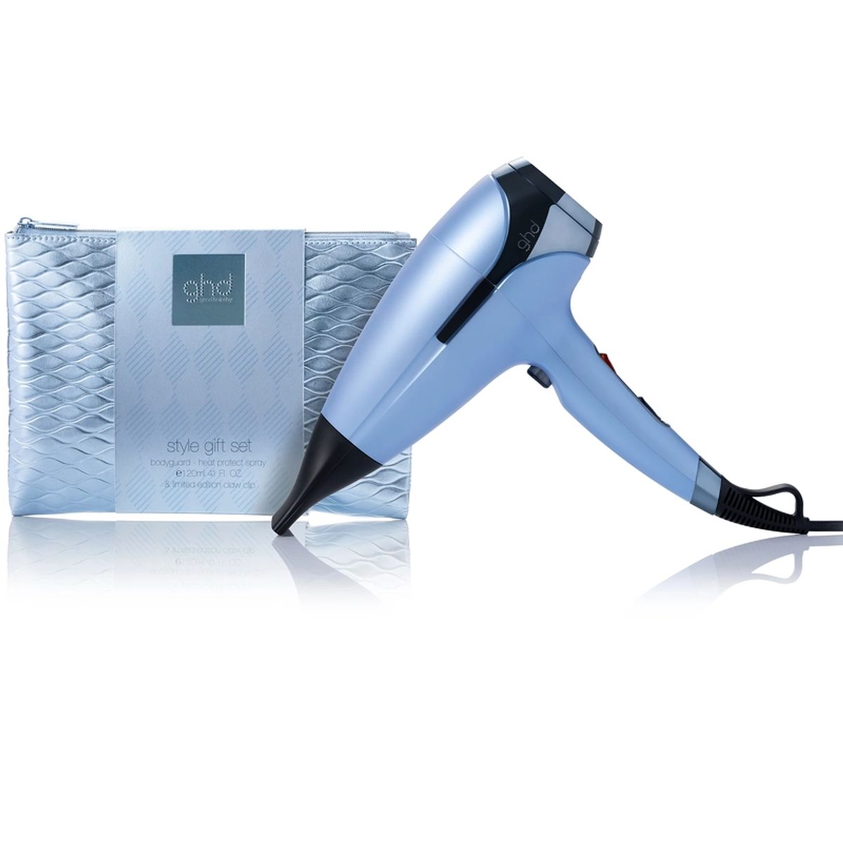 ghd Helios Hair Dryer Icy Blue Collection Gift Set (Limited Edition)