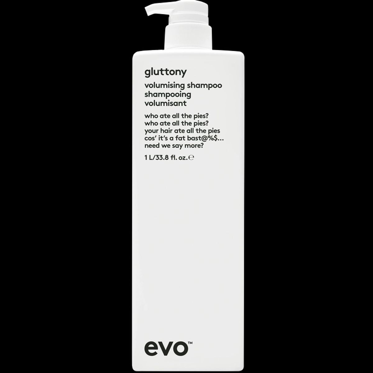 evo Gluttony Volume Shampoo 1000 ml