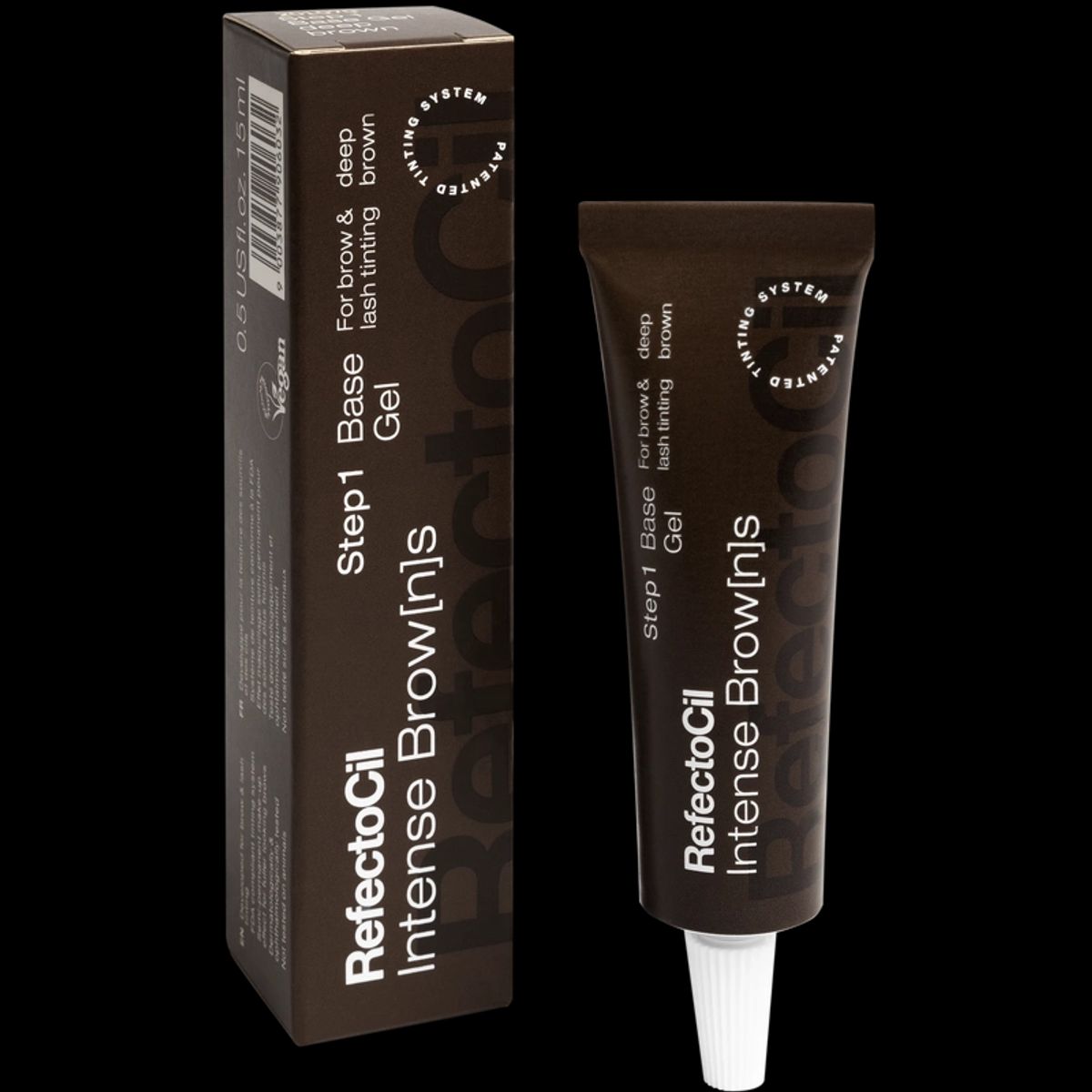 Refectocil Intense Brow"n"s Base Gel 15 ml - Deep Brown