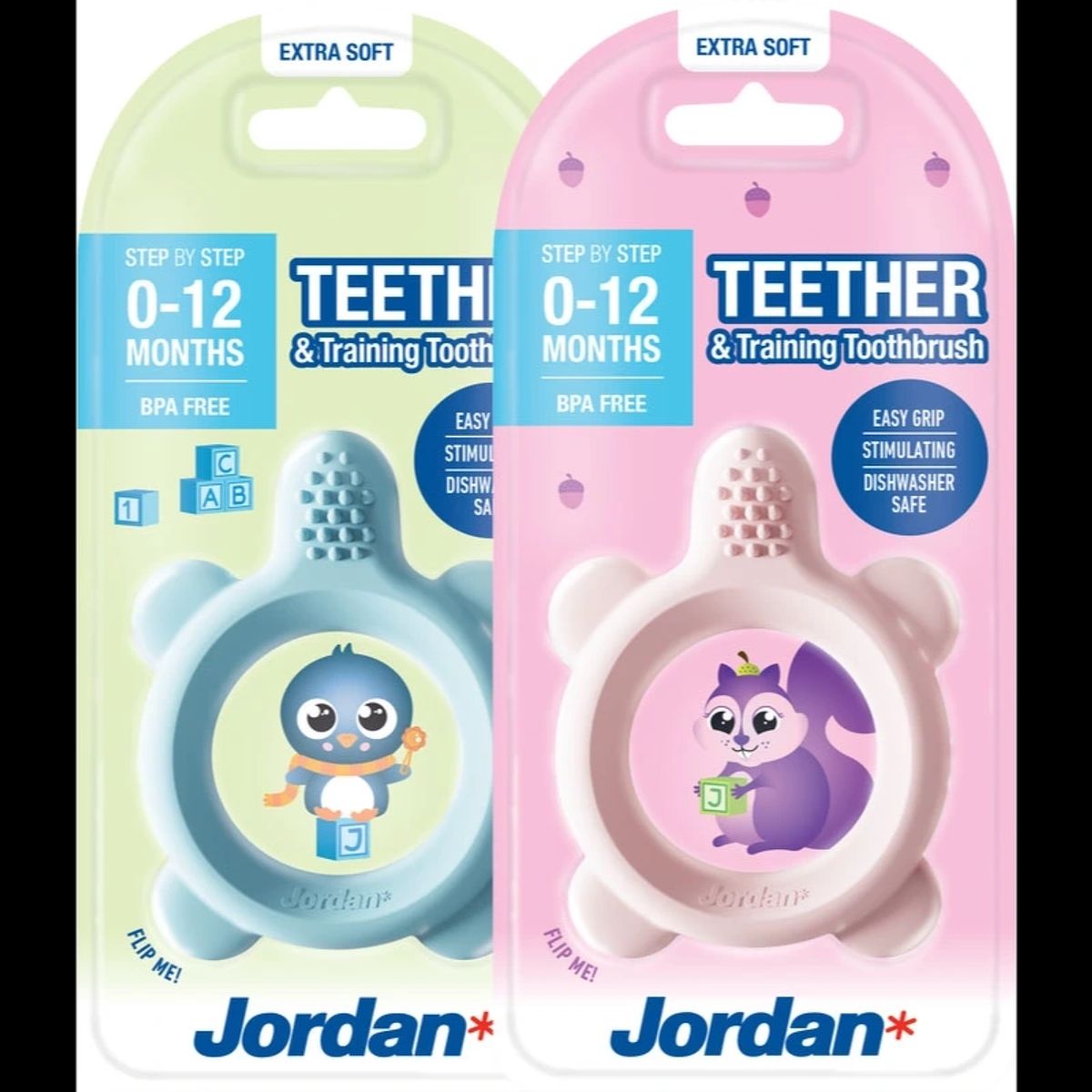 Jordan Step 0 Teether and Training Toothbrush