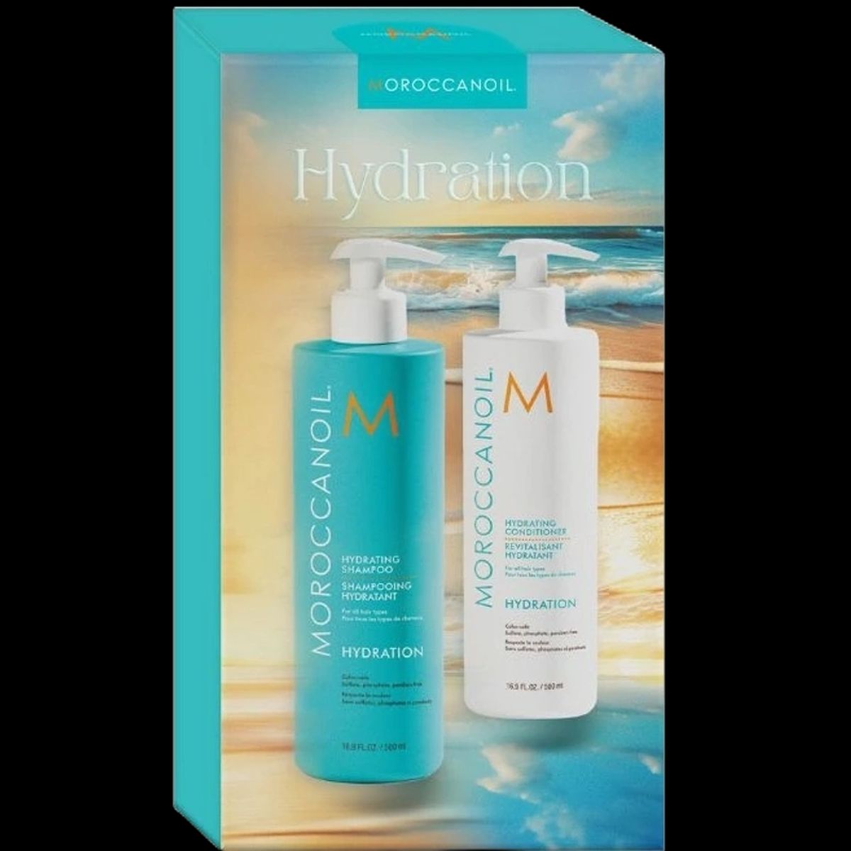 Moroccanoil Duo Box Hydrating Shampoo + Conditioner 500 ml (Limited Edition)