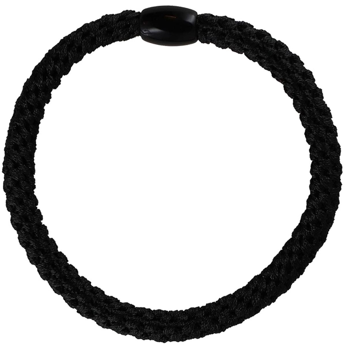 By Stær BRAIDED Hairtie Slim - Black