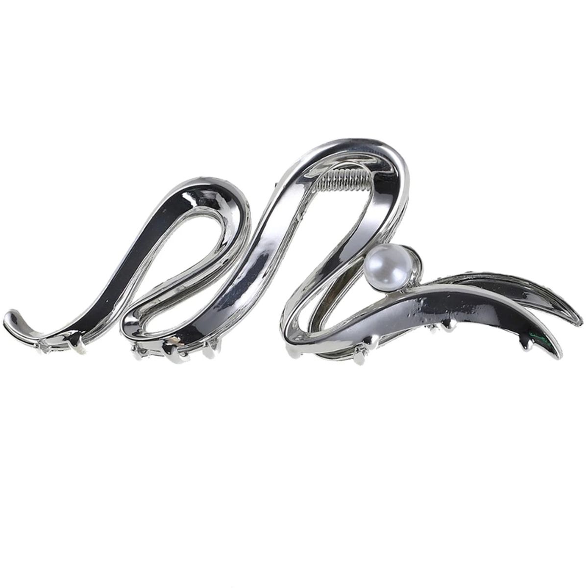 By Stær NICKY Hair Clip - Wave Silver