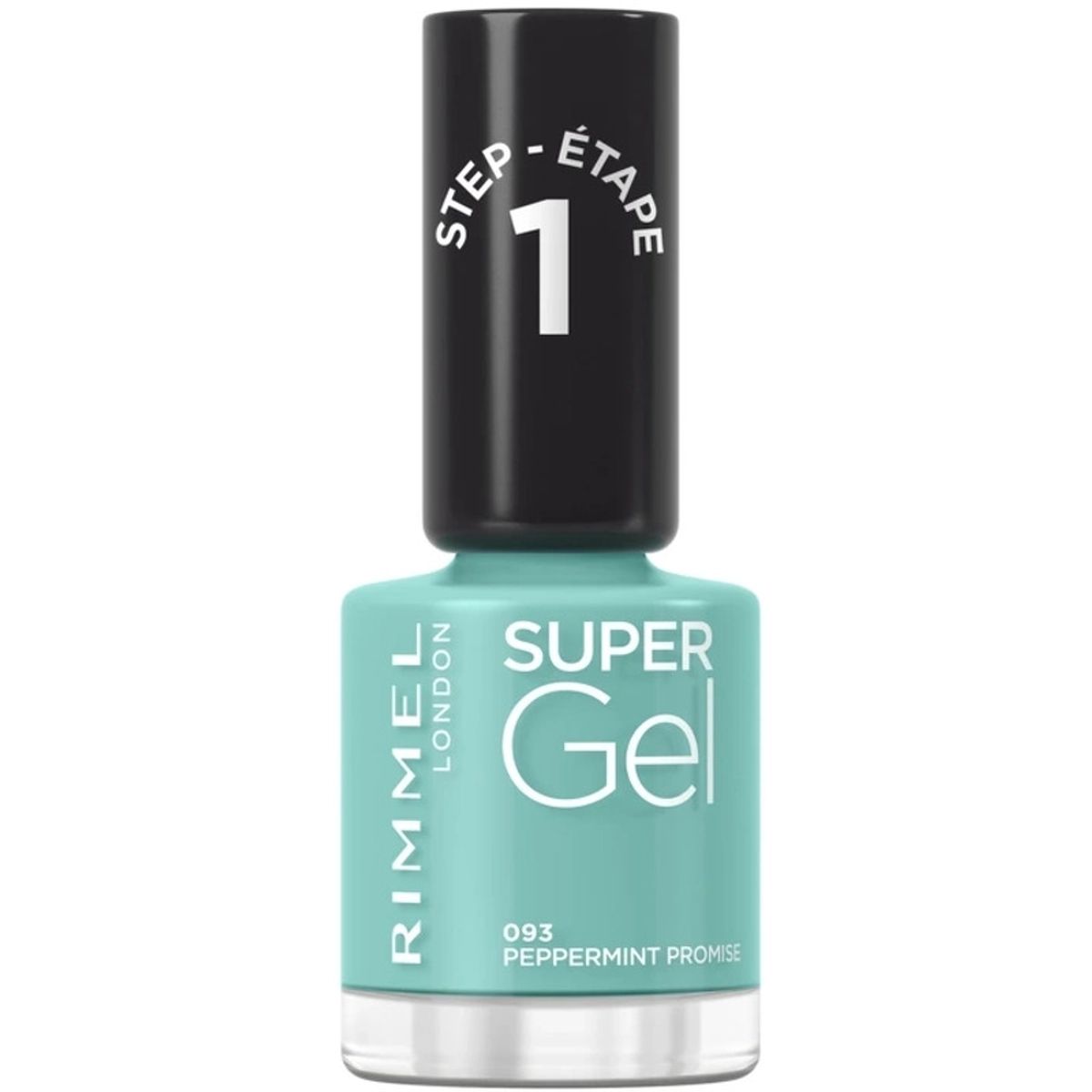 RIMMEL Super Gel Nail Polish 12 ml - 093 Peppermint Promise