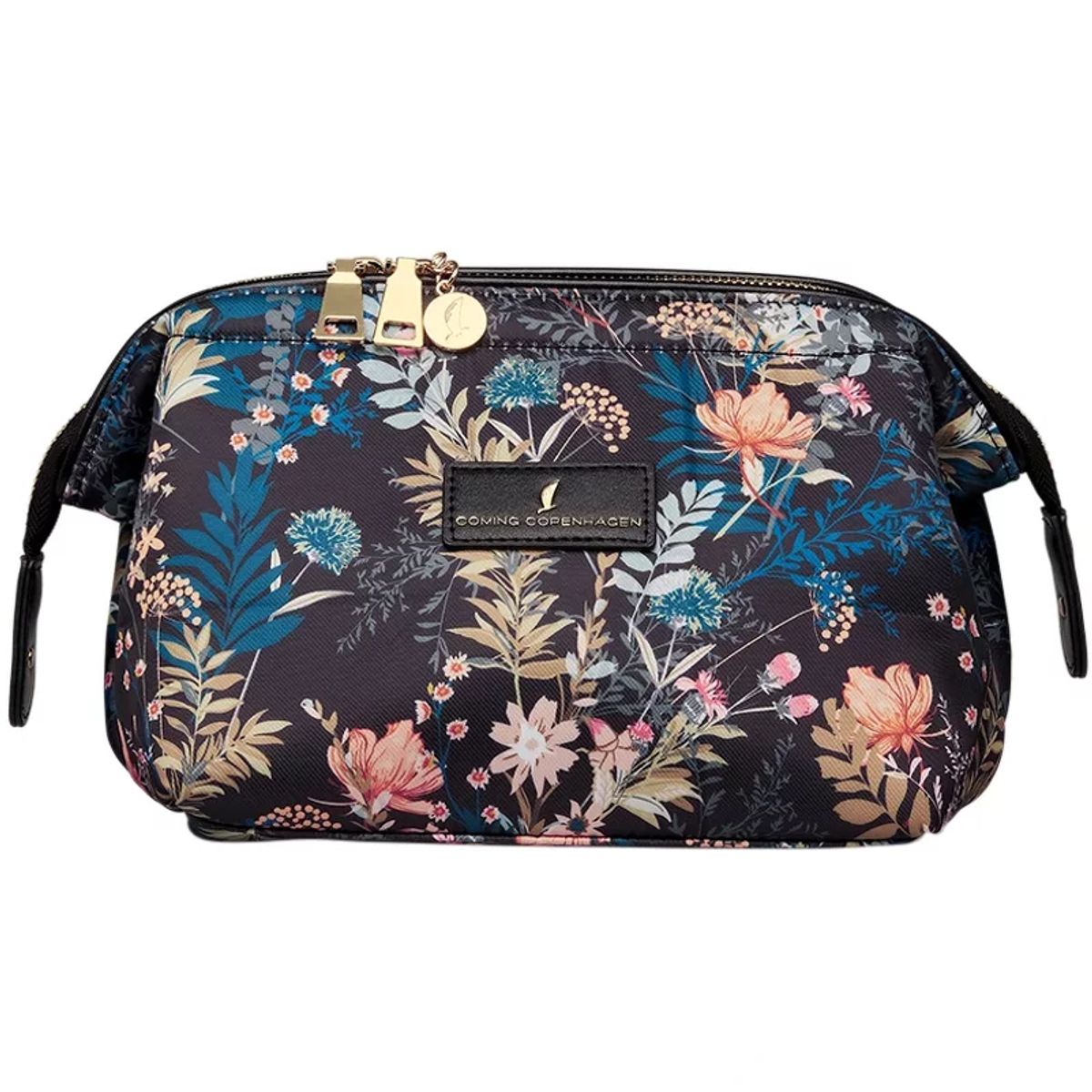 Coming Copenhagen Mia Cosmetic Bag Medium - Multicolor Flowerfield (Limited Edition)