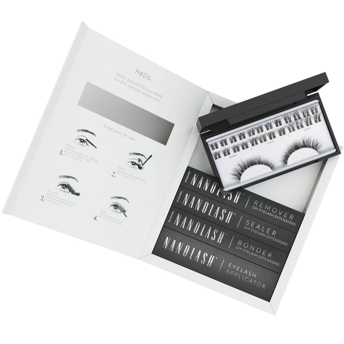 Nanolash DIY Eyelash Extensions Starter Kit - Fantasy