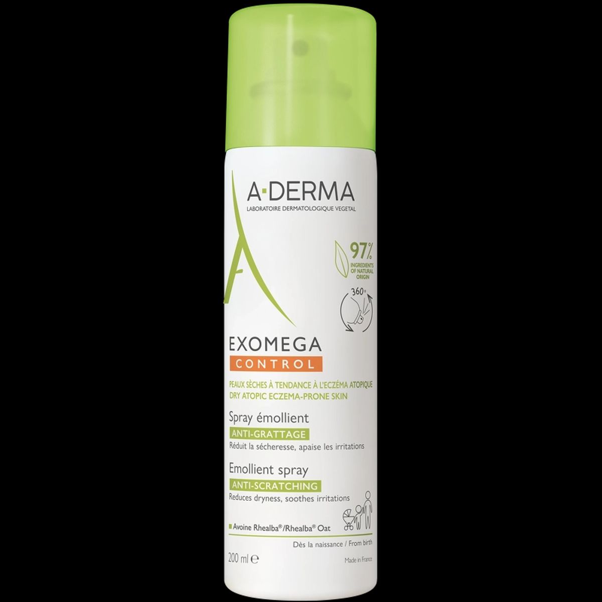 A-DERMA Exomega Control Spray 200 ml