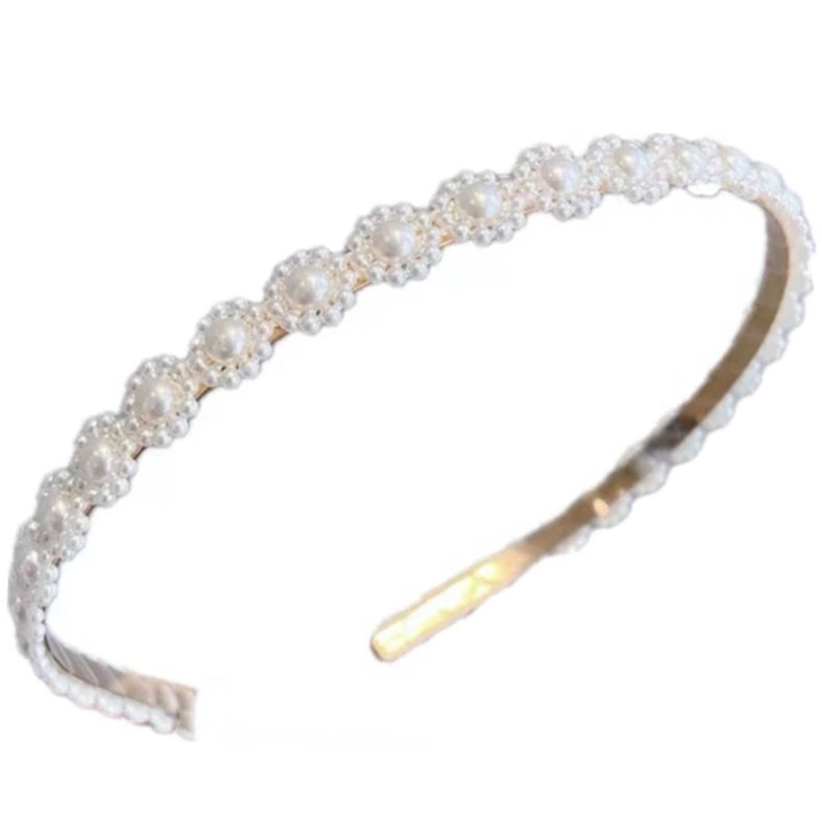 Beauty Flow Pearl Headband - Flower