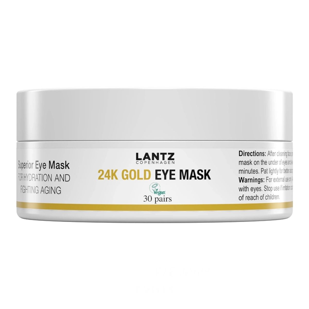 Lantz Cph 24k Gold Eye mask 30 Pieces