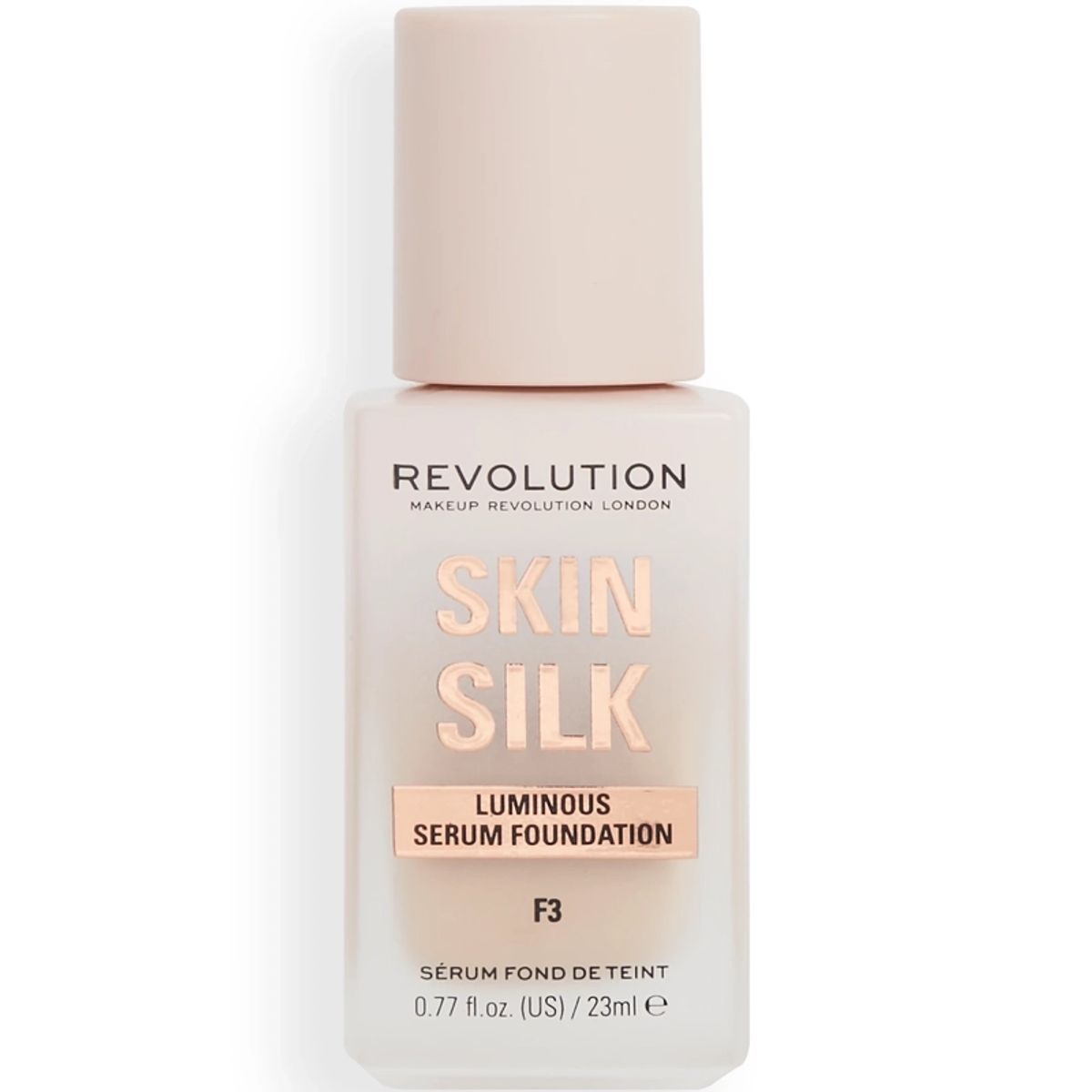 Makeup Revolution Skin Silk Serum Foundation 23 ml - F3