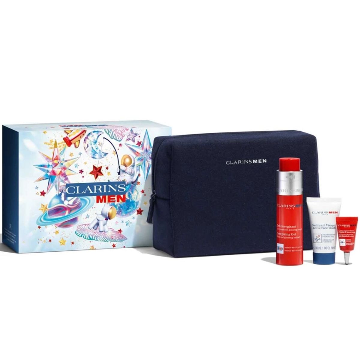 Clarins Men Energizing Essentials Gift Set (Limited Edition)