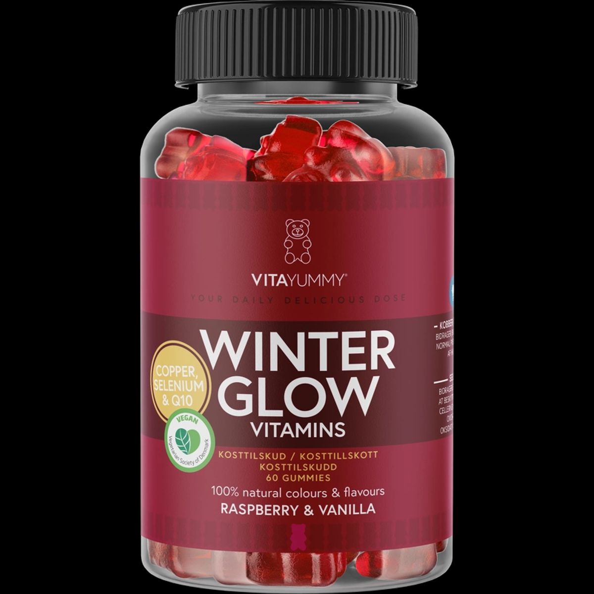 VitaYummy Winter Glow Raspberry Vanilla 60 Pieces