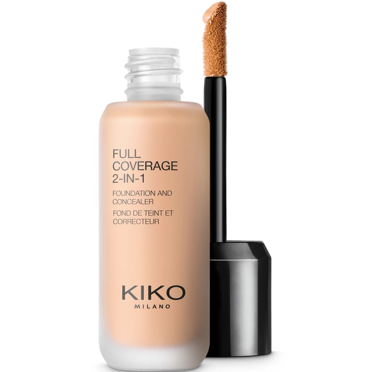 KIKO Milano Full Coverage 2-In-1 Foundation & Concealer 25 ml - CR20 Cool Rose