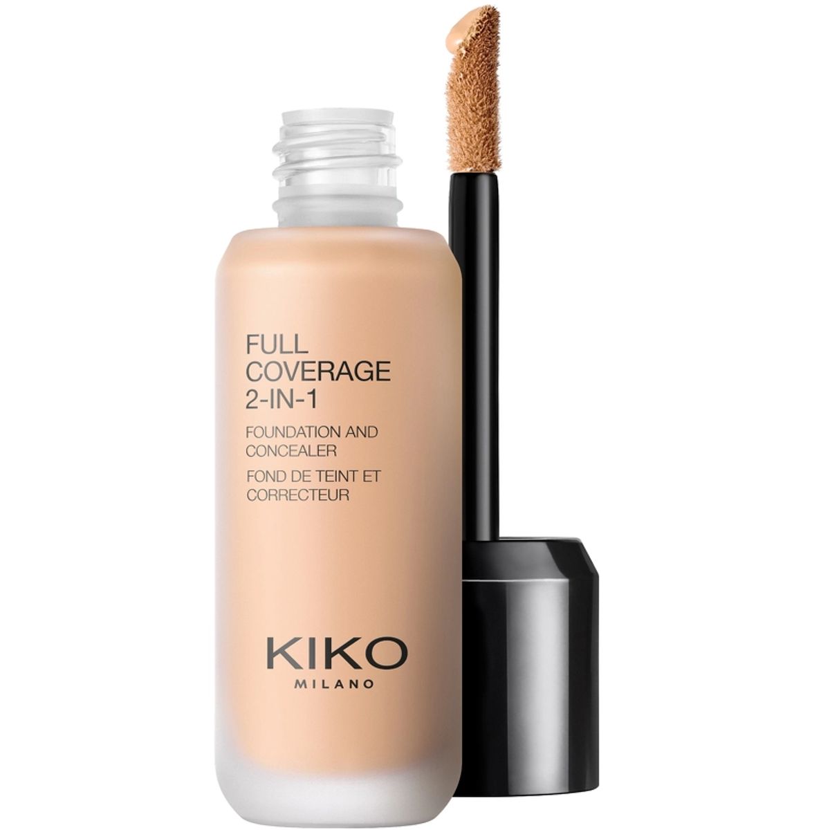 KIKO Milano Full Coverage 2-In-1 Foundation & Concealer 25 ml - WR30 Warm Rose