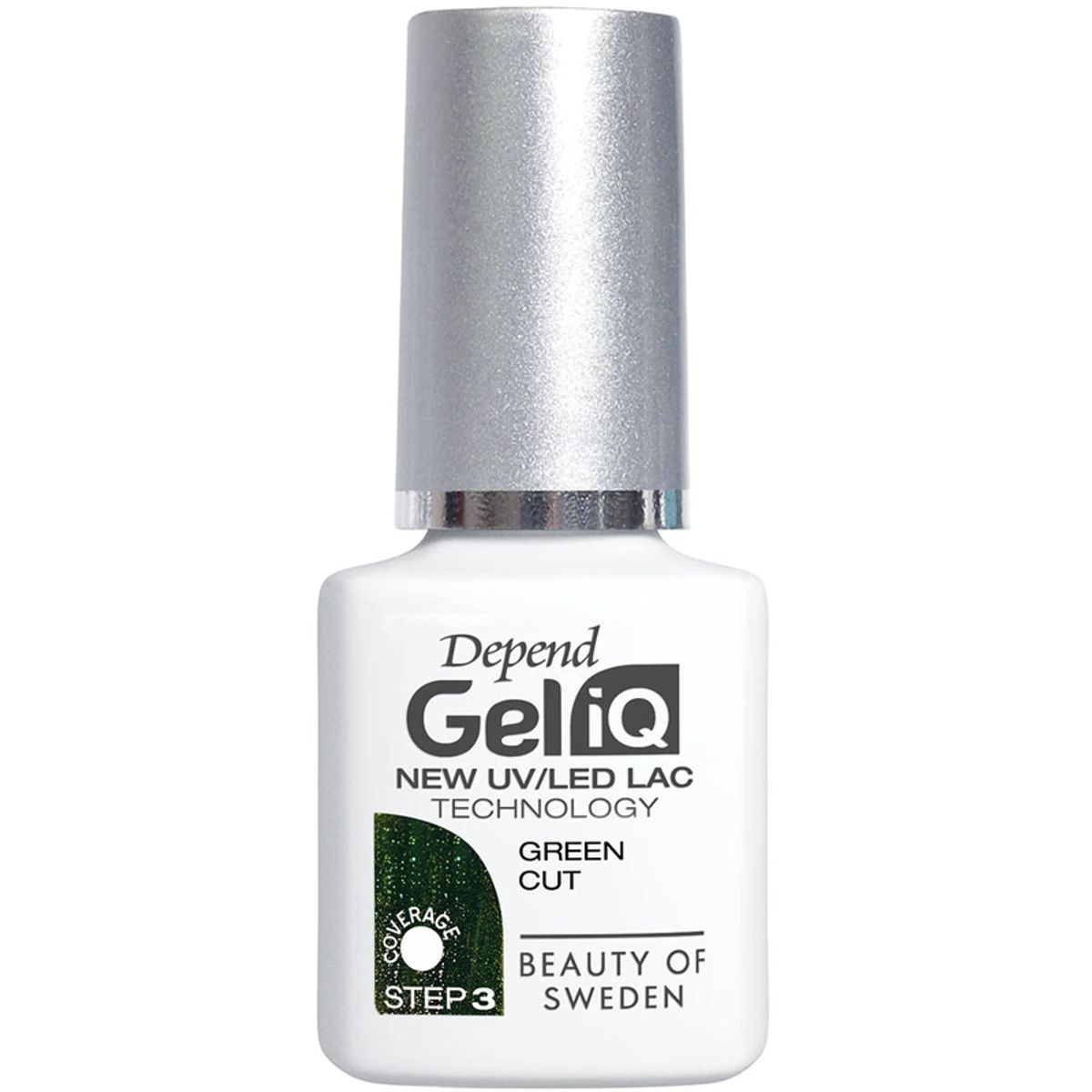 Depend Cosmetic Gel iQ Polish Step 3 - 5 ml - Green Cut