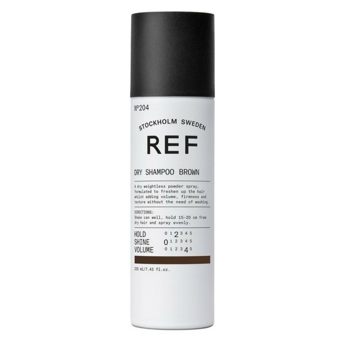 REF.204 Brown Dry Shampoo 220 ml