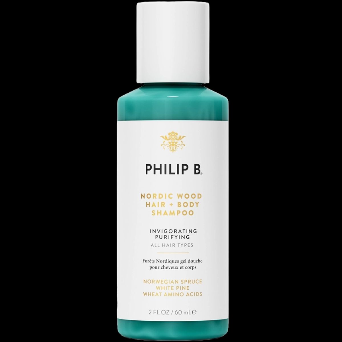 Philip B Nordic Wood Hair & Body Shampoo 60 ml