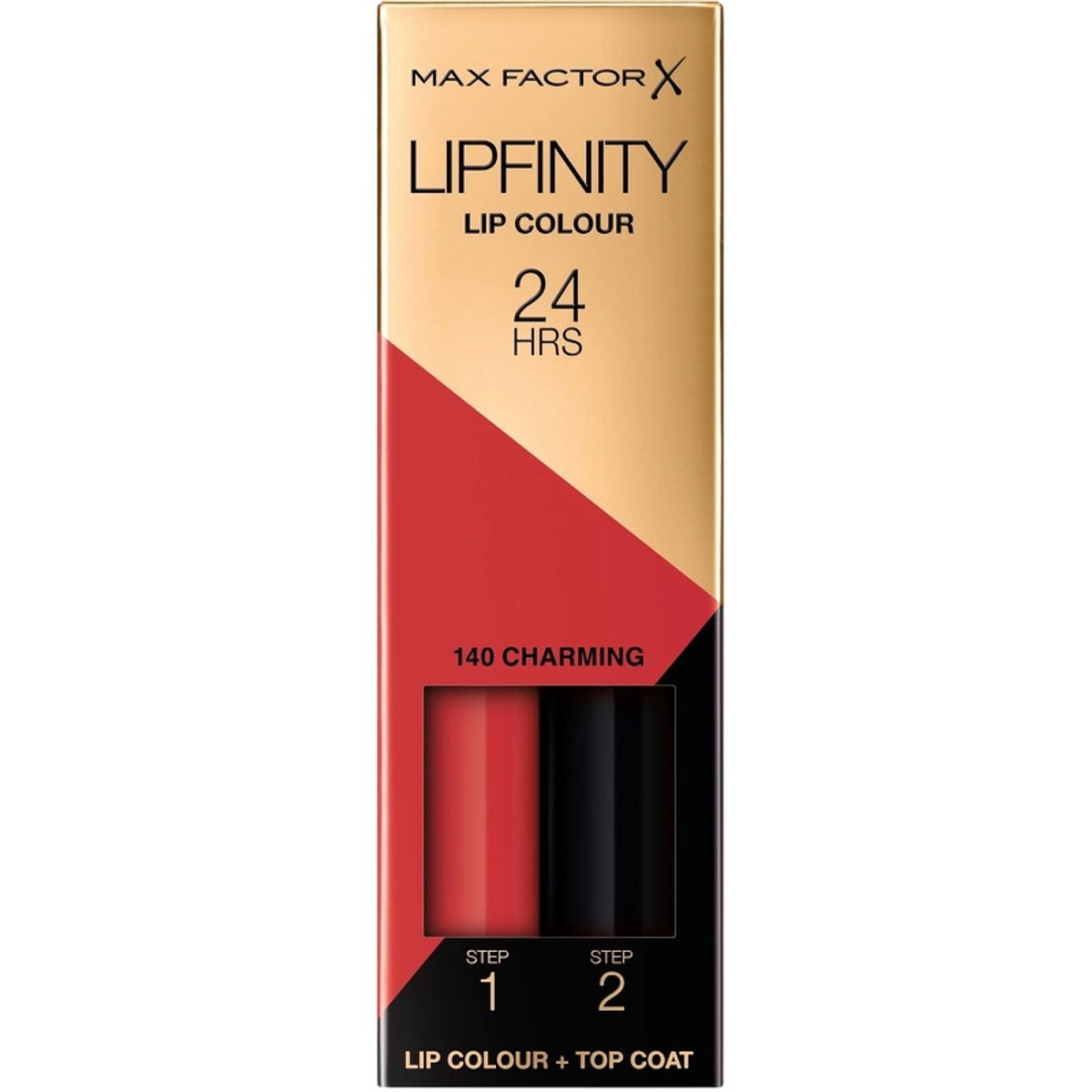 Max Factor Lipfinity 2-step Long Lasting Lipstick 2.3 ml + 1.9 g - 140 Charming