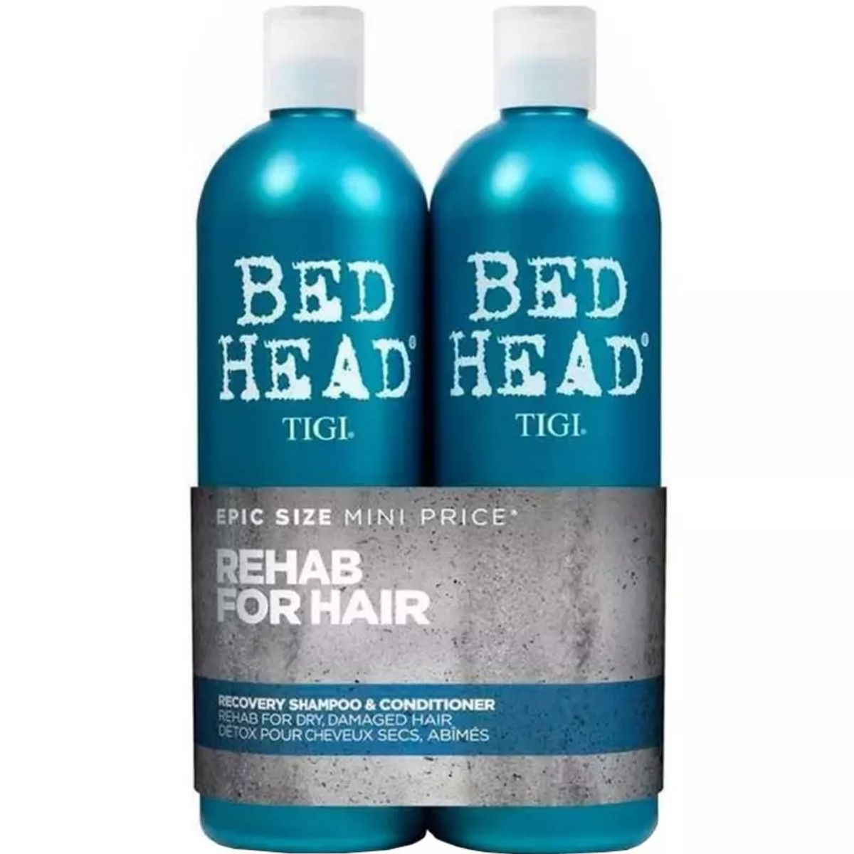 TIGI Bed Head Recovery Duo 2x750 ml (u. pumpe)