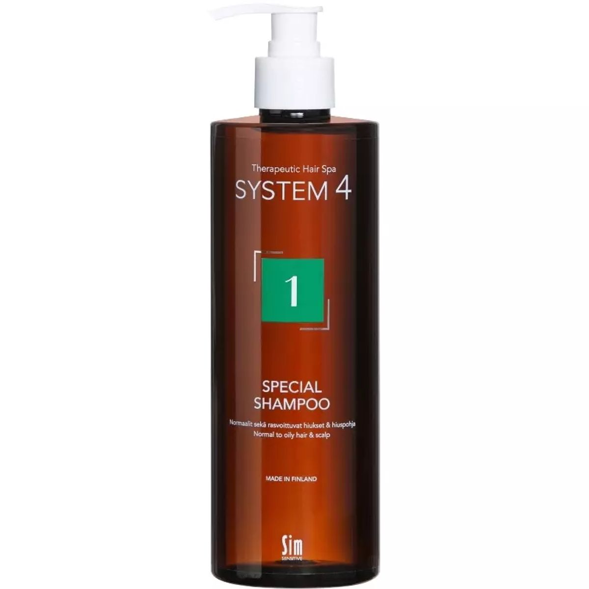 System 4 - 1 Special Shampoo For Normal To Oily Hair 500 ml